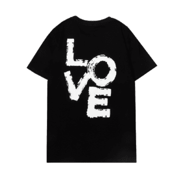 ברברי - BURBERRY TSHIRT - Black & White Logo