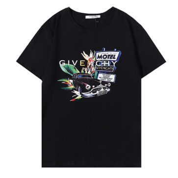 ג'יבנשי-GIVENCHY TSHIRT MEN - Black