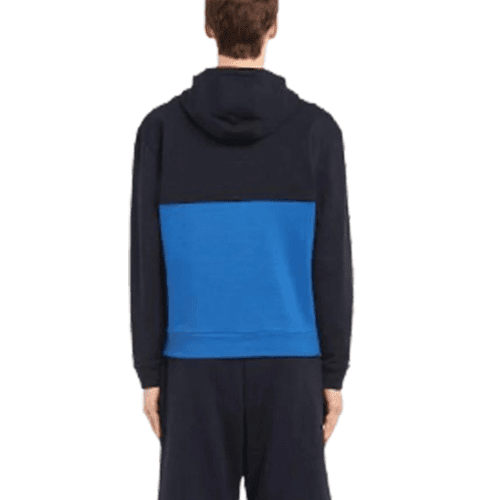 פראדה-PRADA- HOODIE- Black Blue – תמונה 2