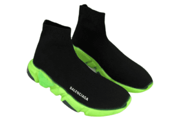 בלנסיאגה - Balenciaga Shoes - Black & Green