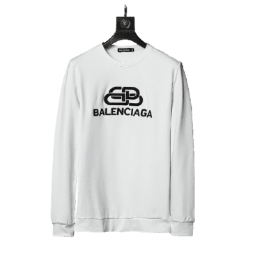 בלנסיאגה - Balenciaga Sweter - White & Black