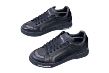 דולצ'ה וגבאנה-D&G Shoes - Black & Gray