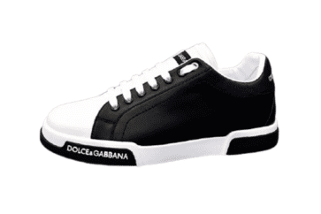 דולצ'ה וגבאנה-D&G Shoes - Black Russian & White