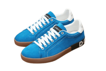 דולצ'ה וגבאנה-D&G Shoes - Blue Cigar & White