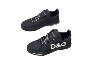 דולצ'ה וגבאנה-D&G Shoes - Dark Black
