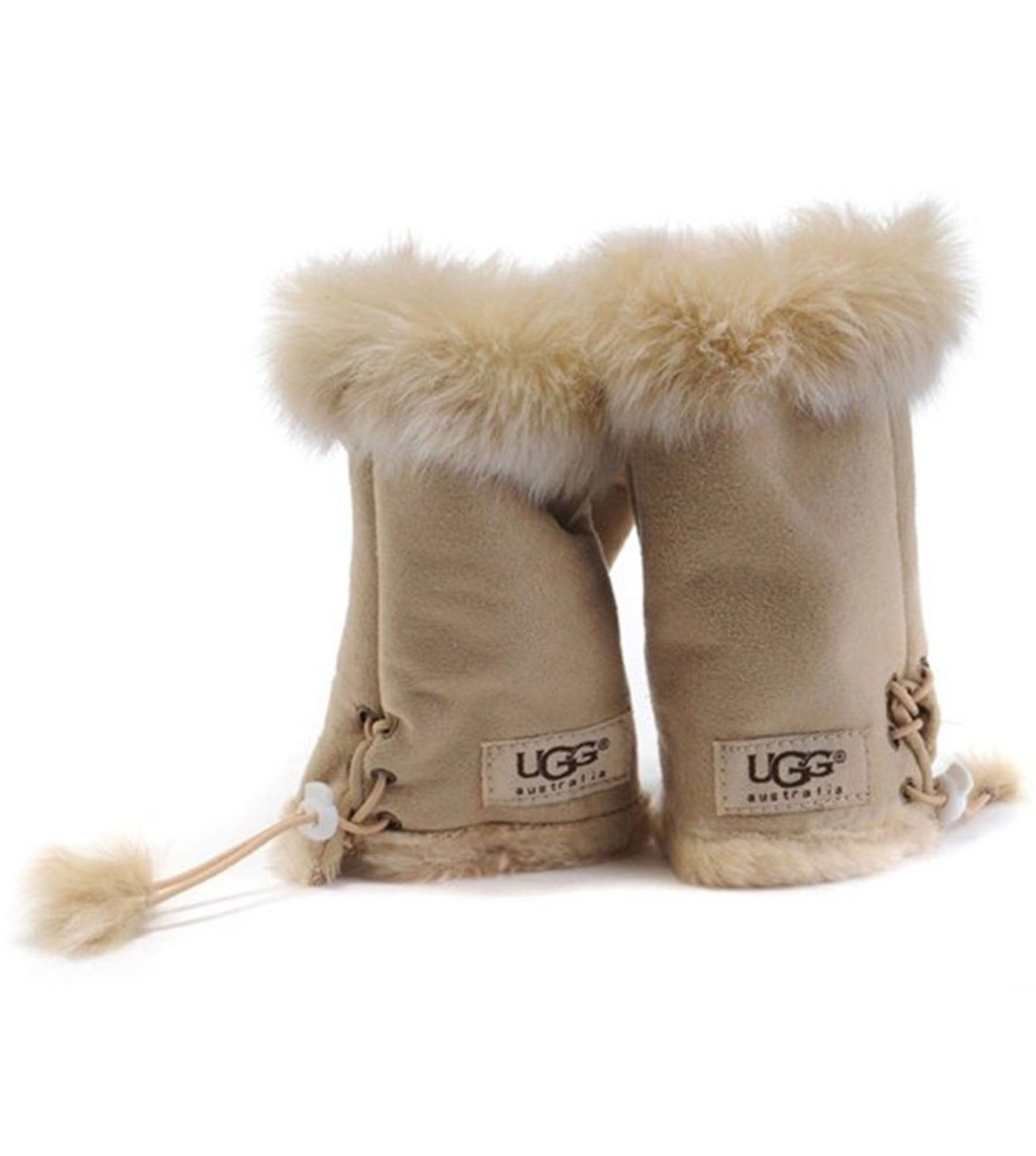 כפפות צמר האגג -UGG GLOVES FOX – תמונה 2