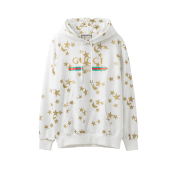 גוצ'י - GUCCI Hoodies - White & Mongoose