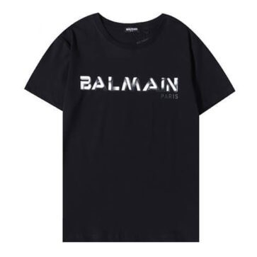 בלמן - Balmain TShirt - Black & White