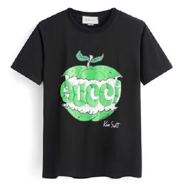 גוצ'י - GUCCI Tshirt - Black Green
