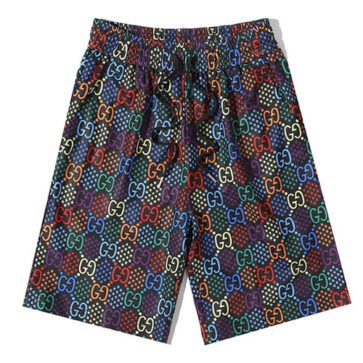 גוצ'י - GUCCI Short - Black & Blue Mix