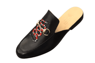 גוצ'י - GUCCI Shoe - Black & Red