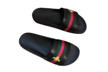 גוצ'י - GUCCI Slipper - Black & Red