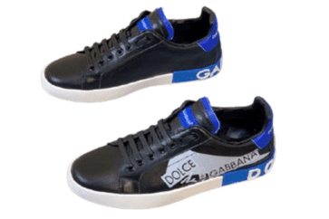 דולצ'ה וגבאנה-D&G Shoes - Blue & Black