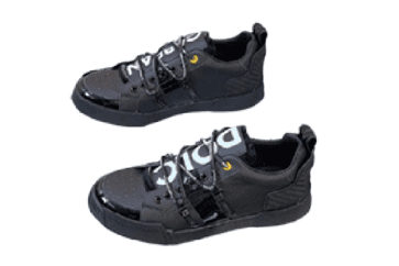 דולצ'ה וגבאנה-D&G Shoes - Bright Grey Black & White