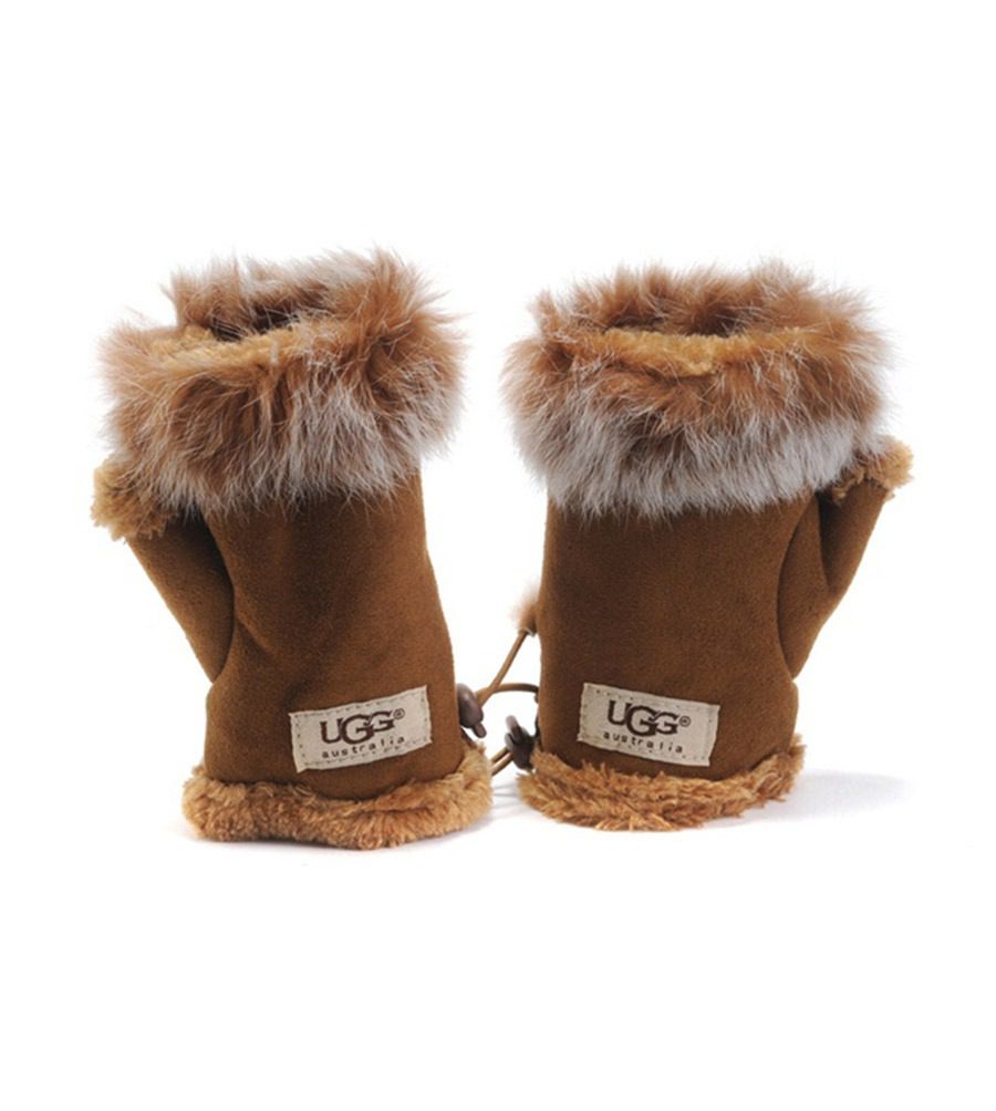 כפפות צמר האגג -UGG GLOVES FOX – תמונה 7