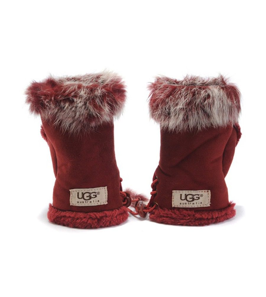 כפפות צמר האגג -UGG GLOVES FOX – תמונה 25