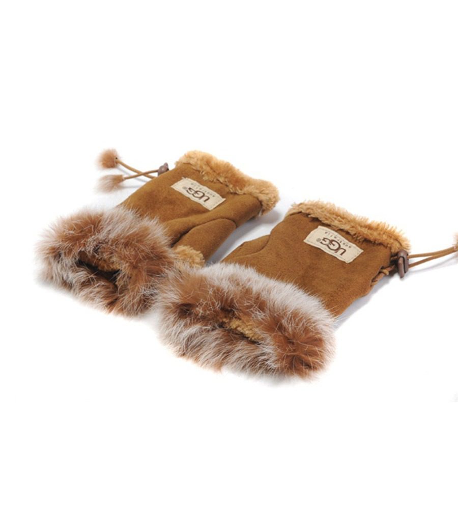 כפפות צמר האגג -UGG GLOVES FOX – תמונה 9
