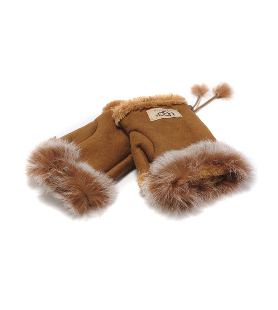 כפפות צמר האגג -UGG GLOVES FOX – תמונה 10