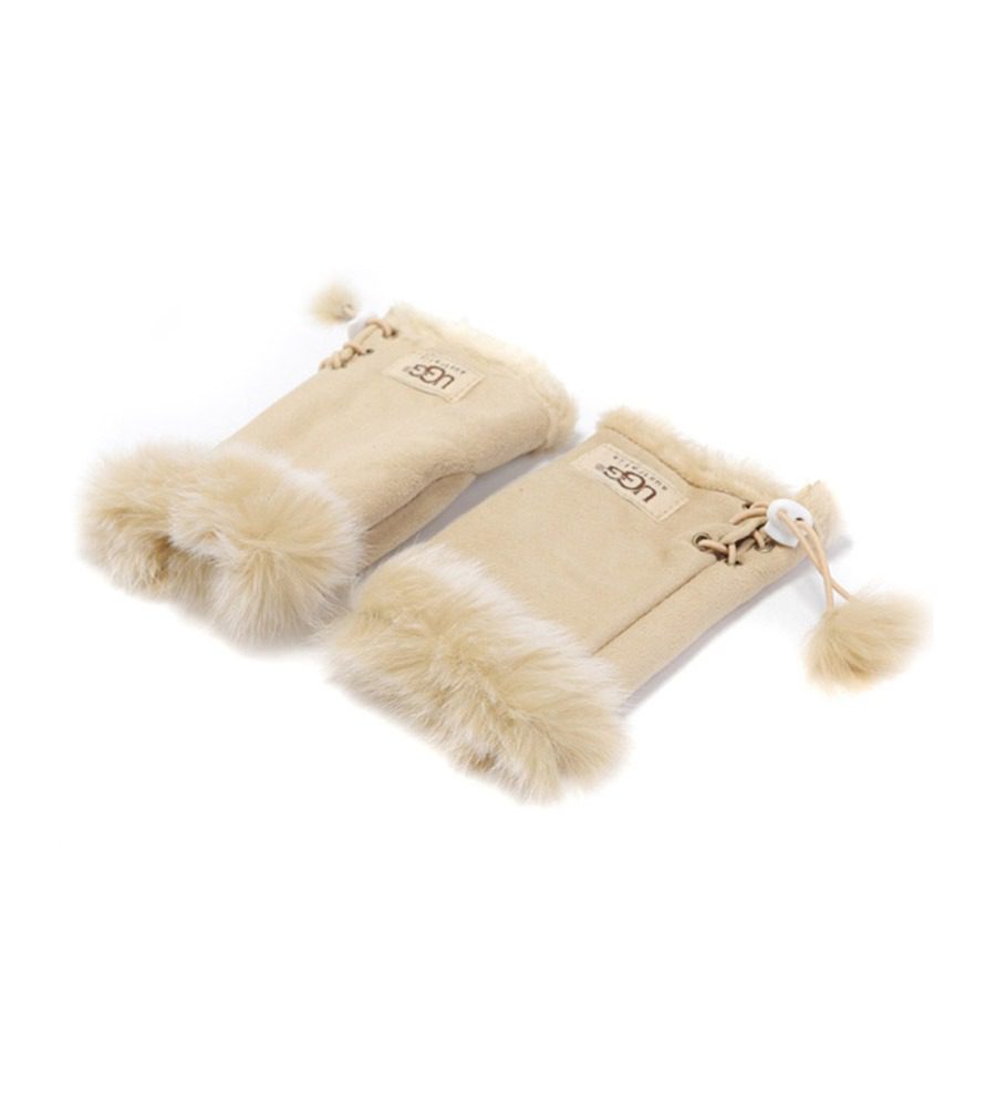 כפפות צמר האגג -UGG GLOVES FOX – תמונה 5