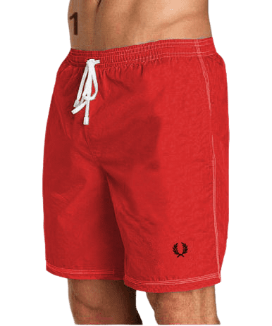 פרד פרי-FRED PERRY SHORT RED