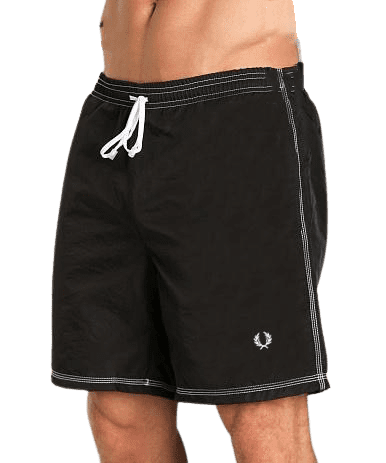 פרד פרי-FRED PERRY SHORT BLACK