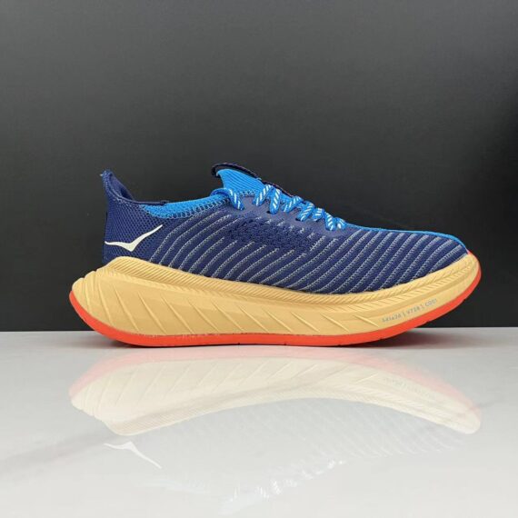 נעלי הוקה-HOKA ONE ONE CARBON X3 Blue