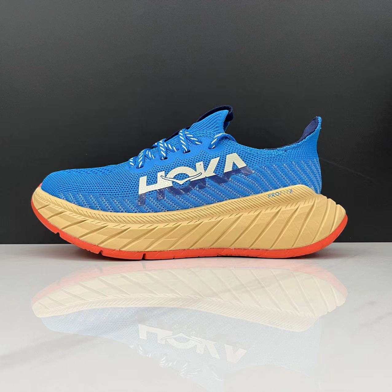 נעלי הוקה-HOKA ONE ONE CARBON X3 Blue – תמונה 8