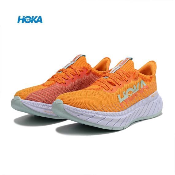 נעלי הוקה-HOKA ONE ONE CARBON X3 Orange