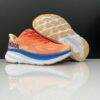 נעלי הוקה-HOKA ONE ONE Clifton 9 White Orange