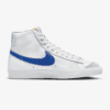 נייק בלייזר גבוהות- NIKE BLAZER MID '77 WHITE BLUE