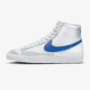 נייק בלייזר גבוהות- NIKE BLAZER MID '77 WHITE BLUE