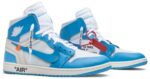 נייק ג'ורדן-AIR JORDAN 1 RETRO HIGH OFF-WHITE UNIVERSITY BLUE