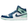 נייק ג'ורדן-Nike Air jordan 1 Mid - Blue Mint