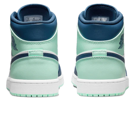 נייק ג'ורדן-Nike Air jordan 1 Mid - Blue Mint