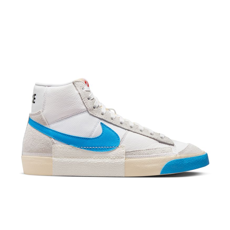 נייק בלייזר גבוהות- NIKE BLAZER MID '77 WHITE BLUE