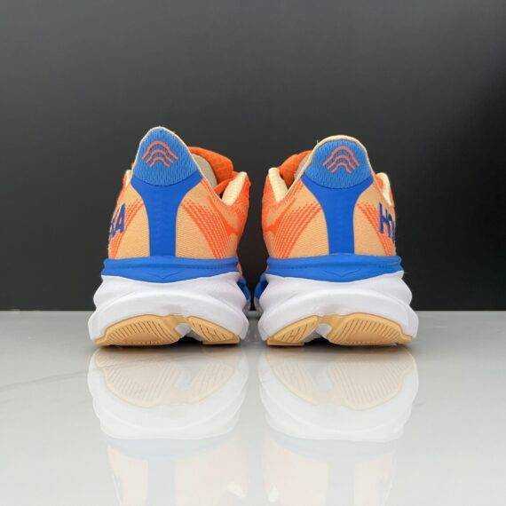 נעלי הוקה-HOKA ONE ONE Clifton 9 White Orange
