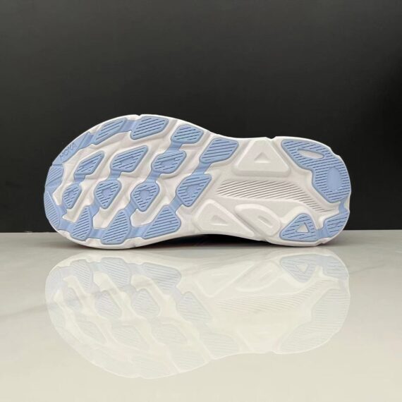 נעלי הוקה-HOKA ONE ONE Clifton 9 White Blue