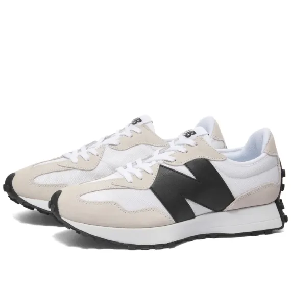 סניקרס ניו באלאנס NEW BALANCE 327 CREAM BLACK