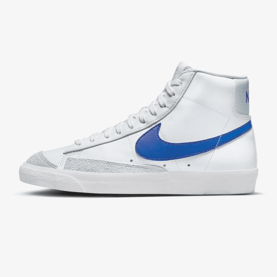 נייק בלייזר גבוהות- NIKE BLAZER MID '77 VINTAGE WHITE BLUE