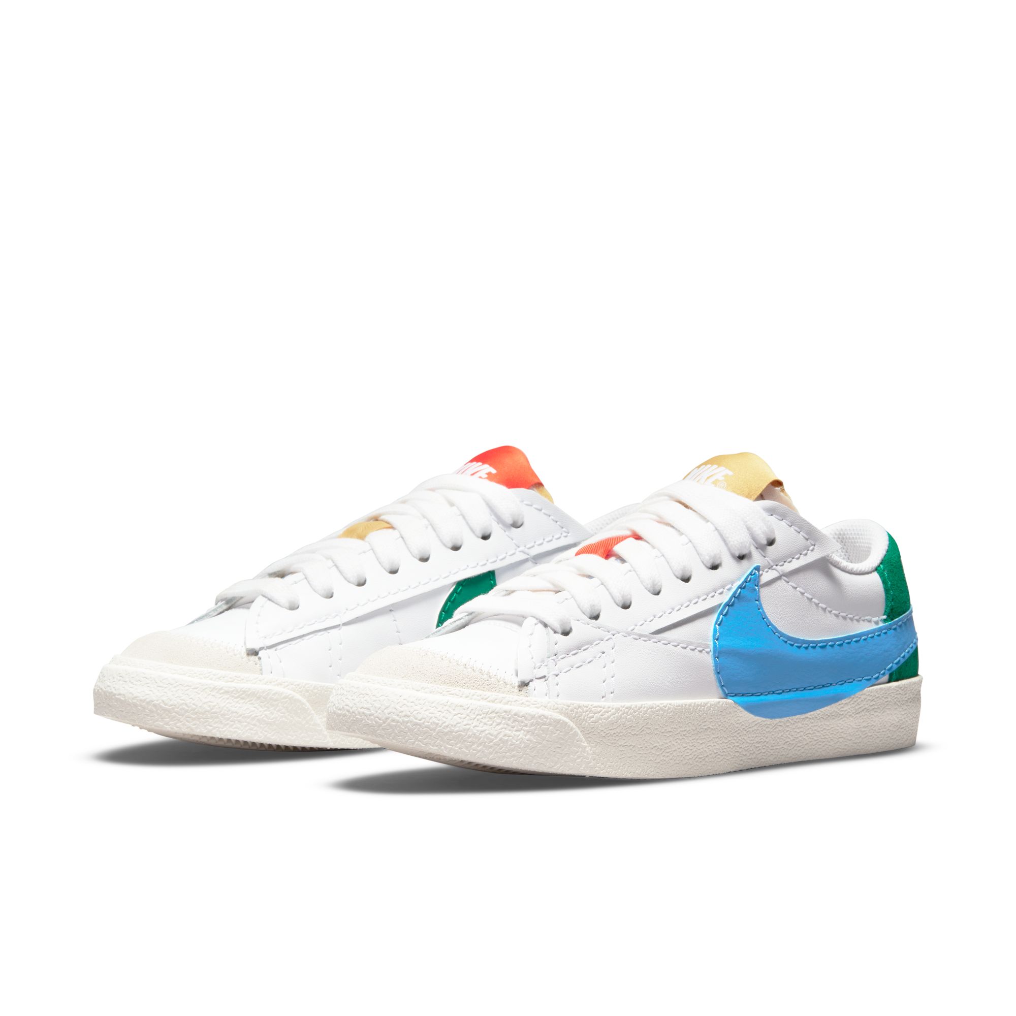נייק בלייזר-NIKE BLAZER LOW '77 VINTAGE WHITE BLUE – תמונה 3