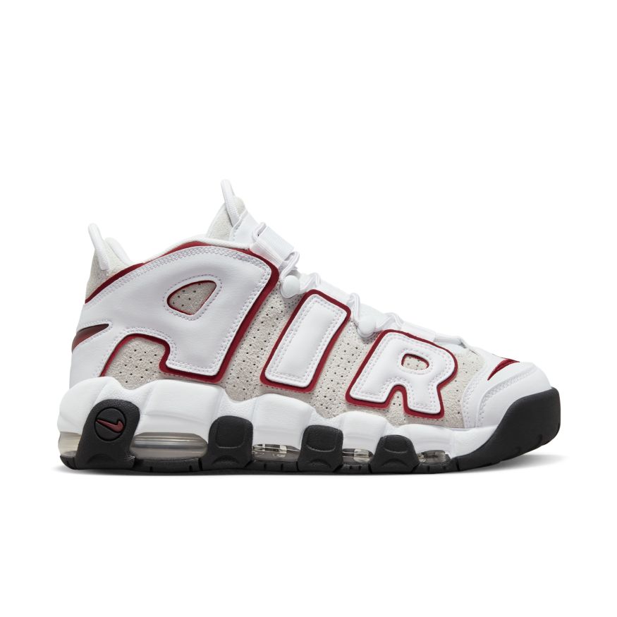 נייק אפטמפו סניקרס לגברים NIKE AIR MORE UPTEMPO '96 WHITE BLACK