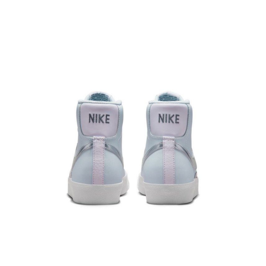 נייק בלייזר גבוהות- NIKE BLAZER MID '77 VINTAGE WHITE LIGHT BLUE – תמונה 2