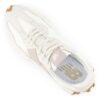 סניקרס ניו באלאנס NEW BALANCE 327 WHITE BROWN