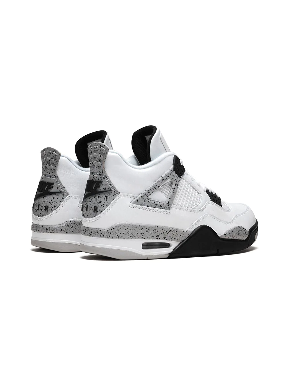 NIKE Air Jordan 4 Retro OG "White Cement" sneakers – תמונה 3