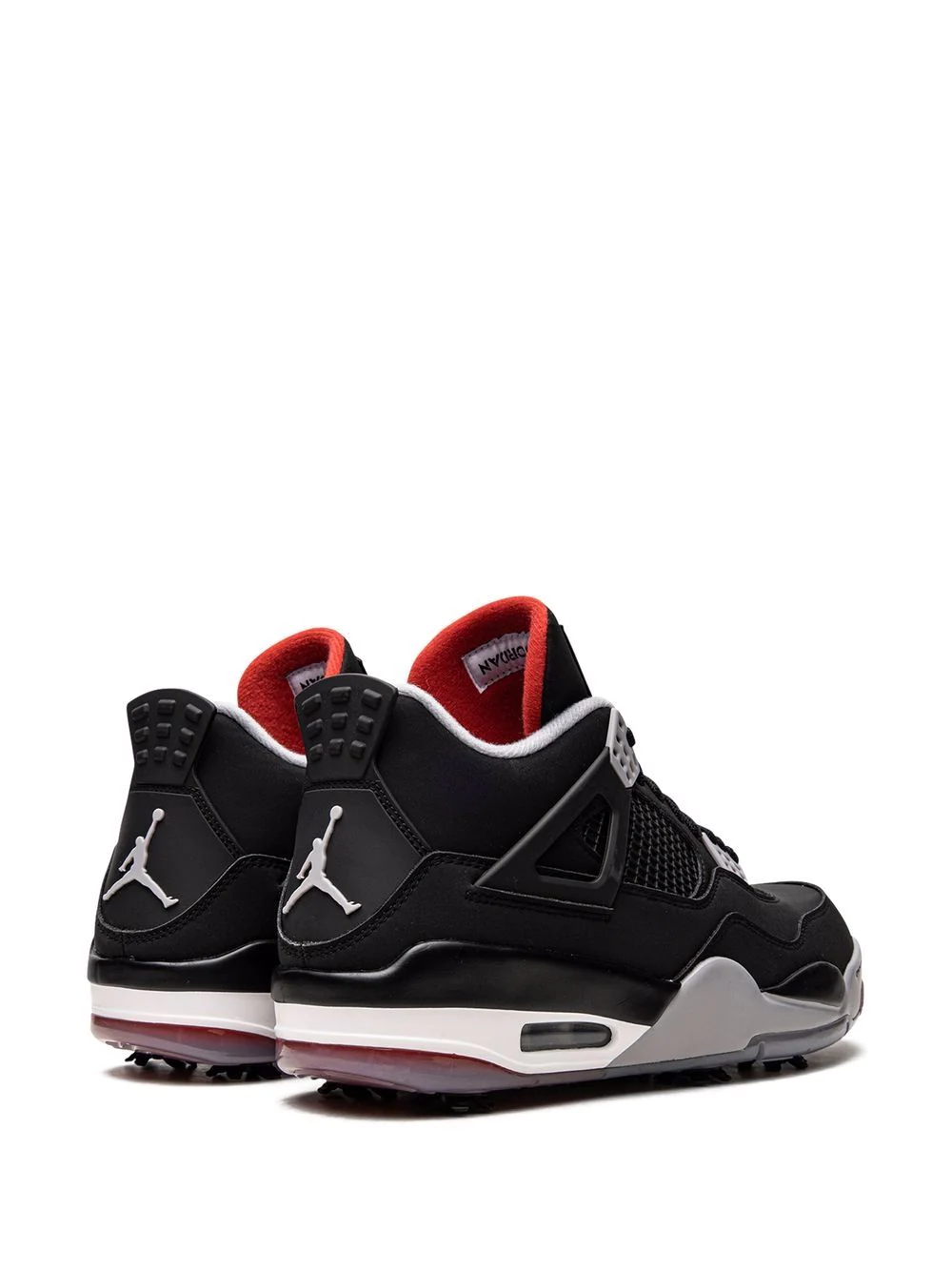 NIKE Air Jordan 4 Golf "Bred" sneakers – תמונה 3