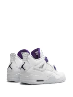 NIKE Air Jordan 4 Retro "Metallic Pack - Purple" sneakers