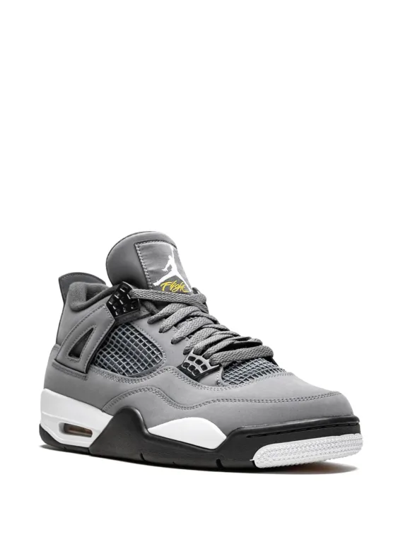 NIKE Air Jordan 4 Retro "Cool Grey" sneakers