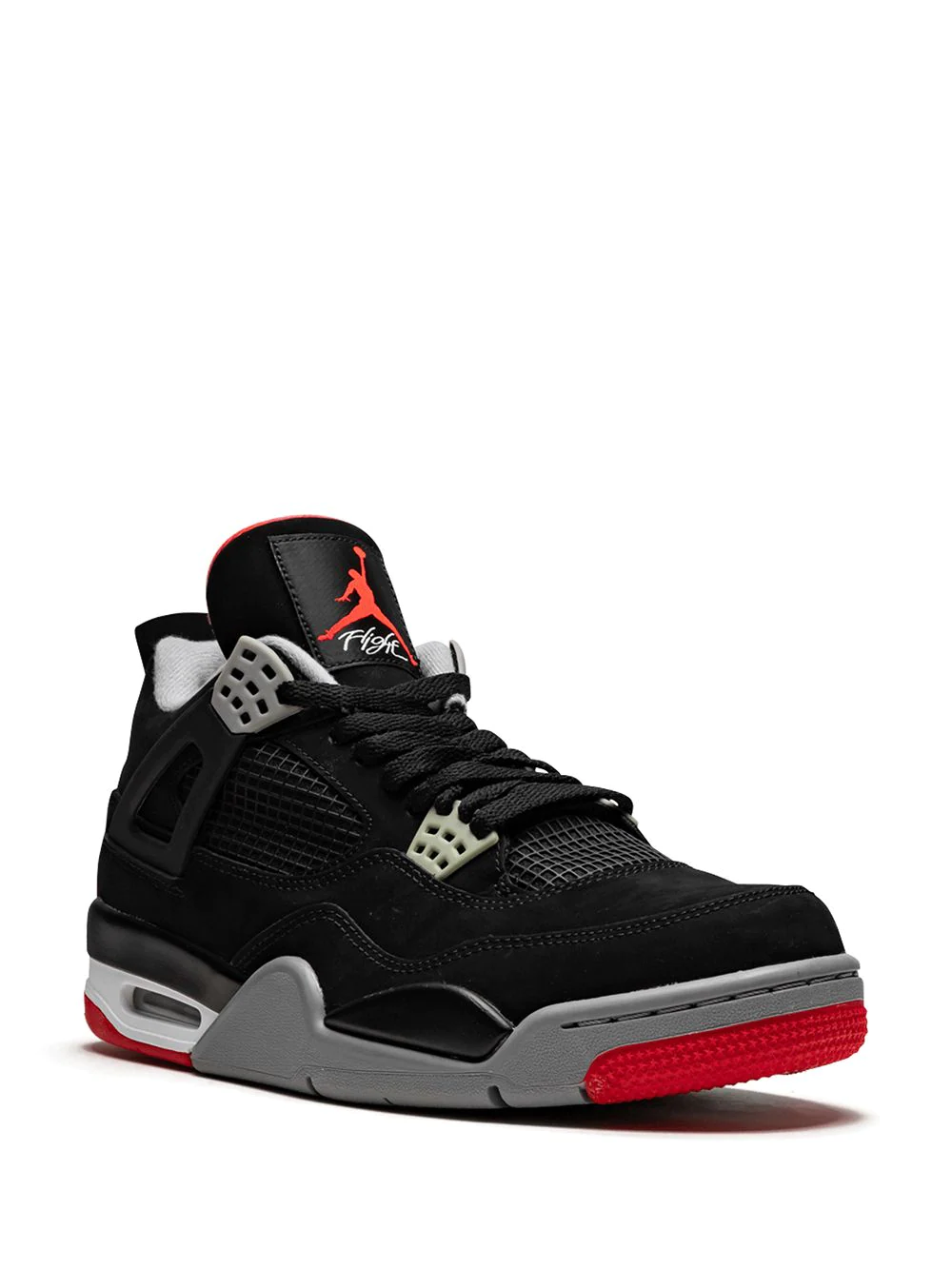 NIKE Air Jordan 4 Retro "Bred" sneakers – תמונה 2
