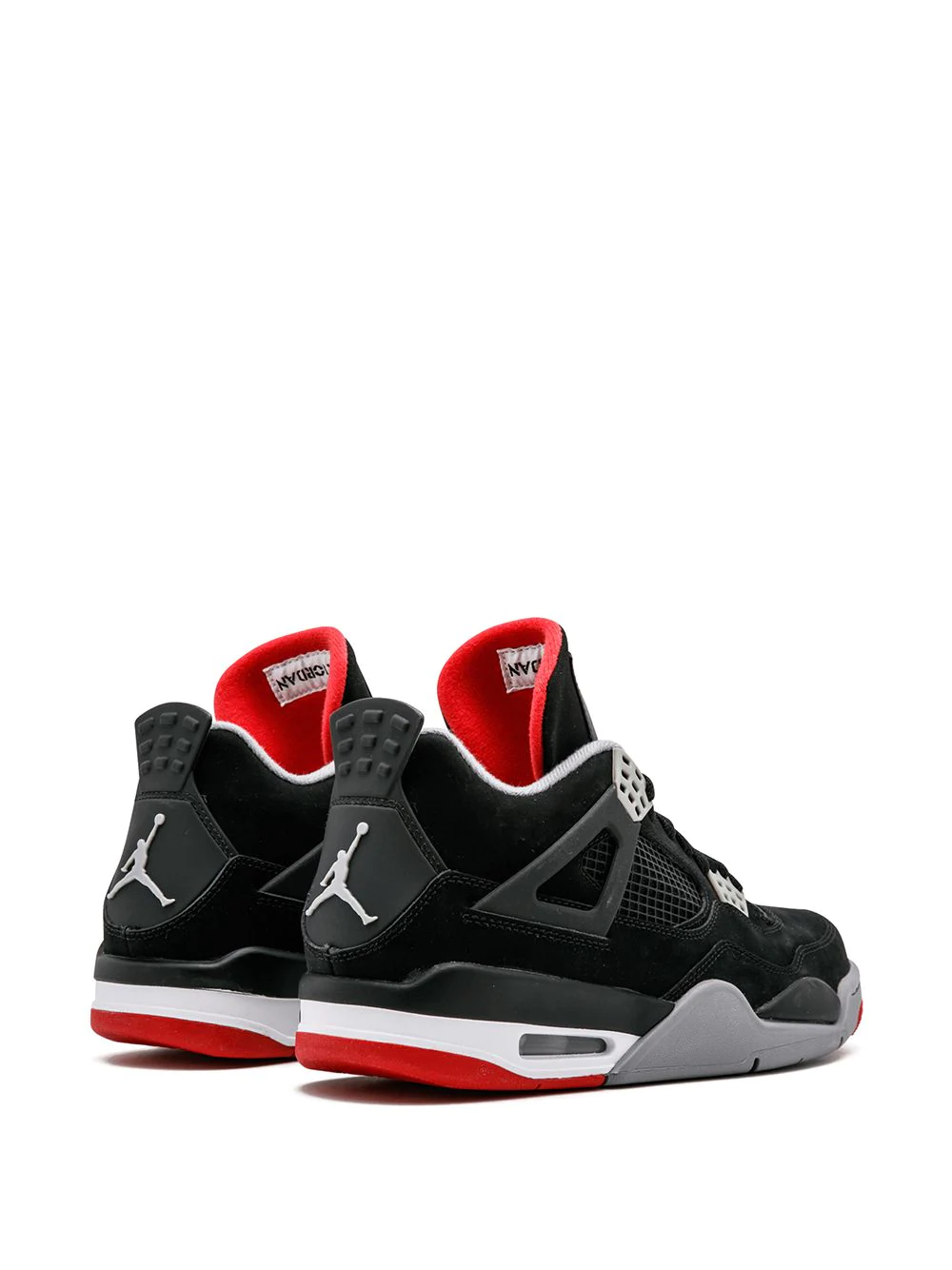 NIKE Air Jordan 4 Retro "Bred" sneakers – תמונה 3