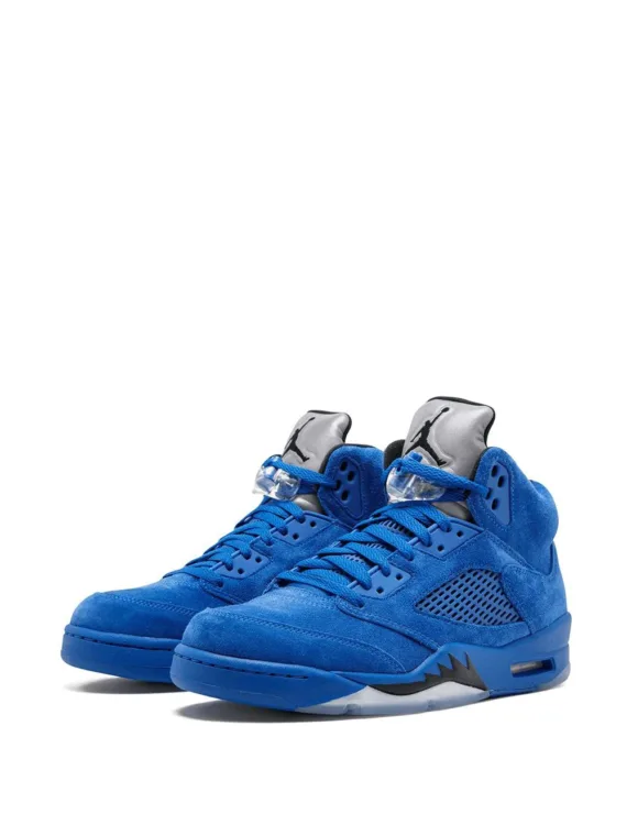 NIKE Air Jordan 5 Retro "Blue Suede" sneakers